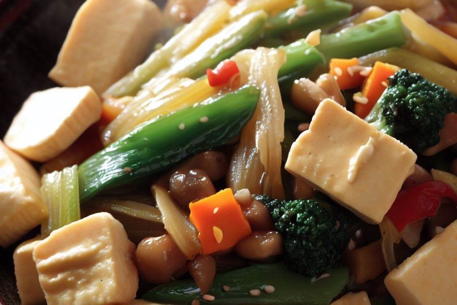Stir-Fried Vegetables with Tofu