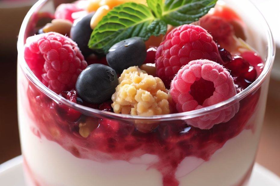 Mixed Berry Yogurt Parfait