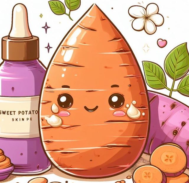 sweet potato skin care