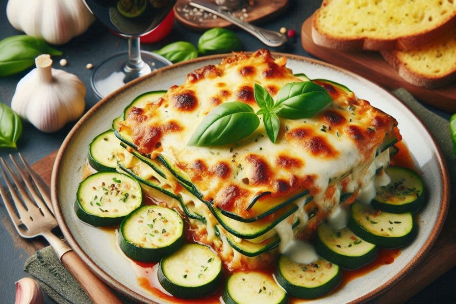 Low-Carb Lasagna with Ground Meat